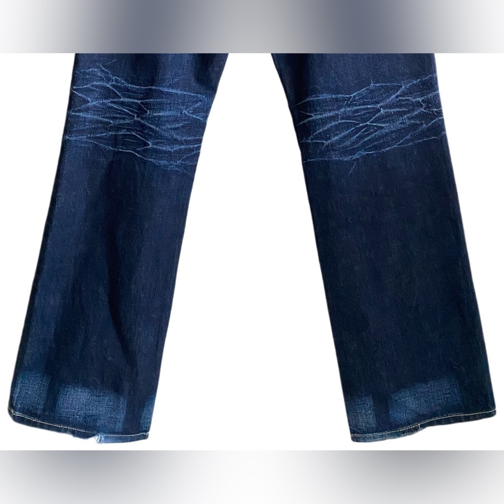 ARMANI EXCHANGE Men’s Button Fly Mid-Rise Boot Cut Jeans Size 33 Long - Picture 6 of 9